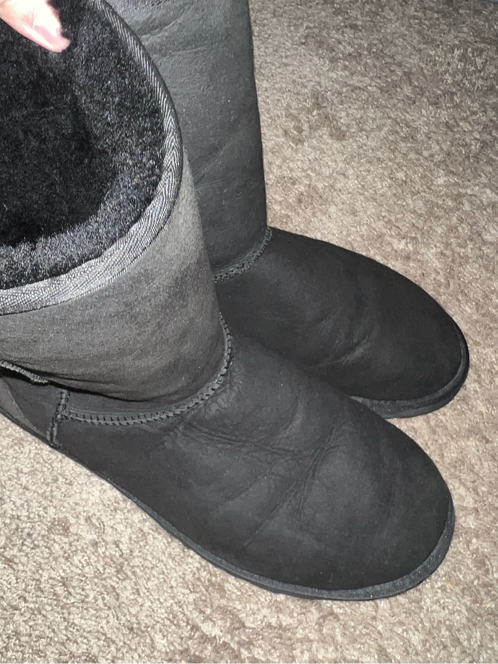 Classic Ugg High Top Boot in Black